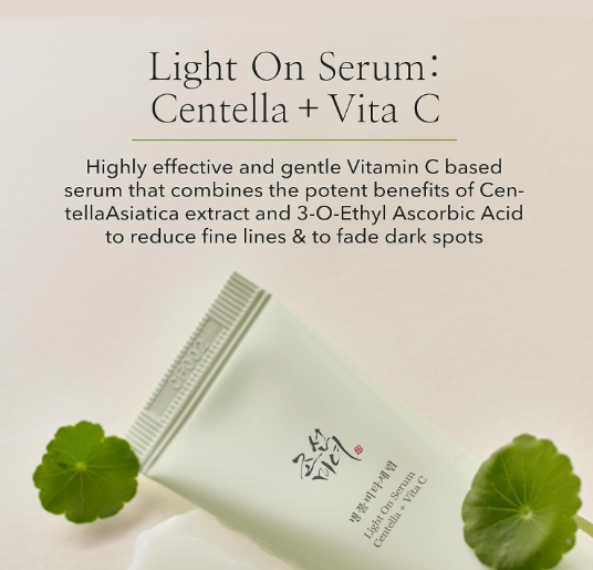 Centella + Vita C 30ml Vitamin C based serum Brightening, Moisturizing, Reduce Fine Lines(BOJ-012)