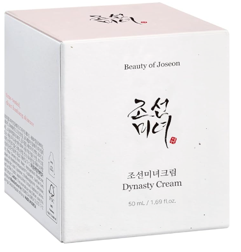 Beauty of Joseon Dynasy Cream Facial Moisturizer for Dry, Acne-Prone, Sensitive Skin. Daily Hydration Korean Skincare for Men and Women 50ml