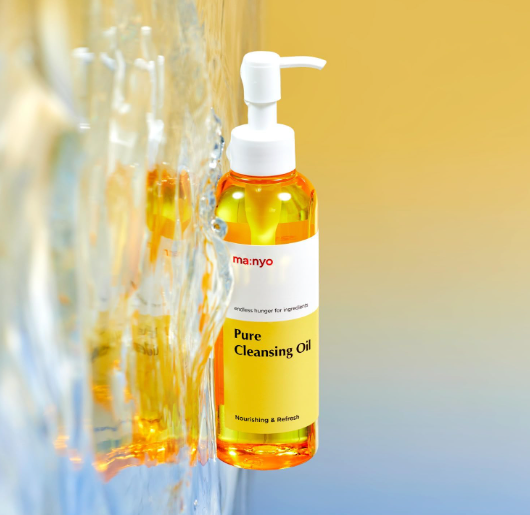 ma:nyo Pure Cleansing Oil Korean Facial Cleanser, Blackhead Melting, Daily Makeup Removal with Argan Oil, for Women Korean Skin care 6.7 fl oz